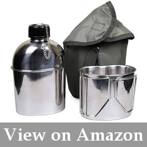 water bottle for camping
